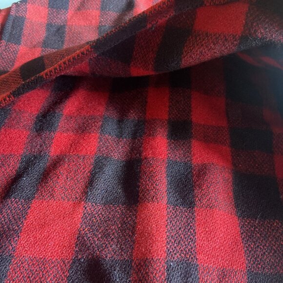 Vintage 60s Lumber King Buffalo Plaid Men M Shacket Jacket Canada - Picture 12 of 12